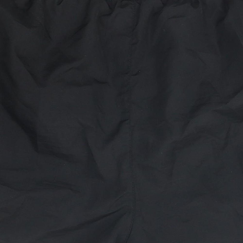Karrimor Womens Black Polyester Sweat Shorts Size L L11.5 in Regular Drawstring