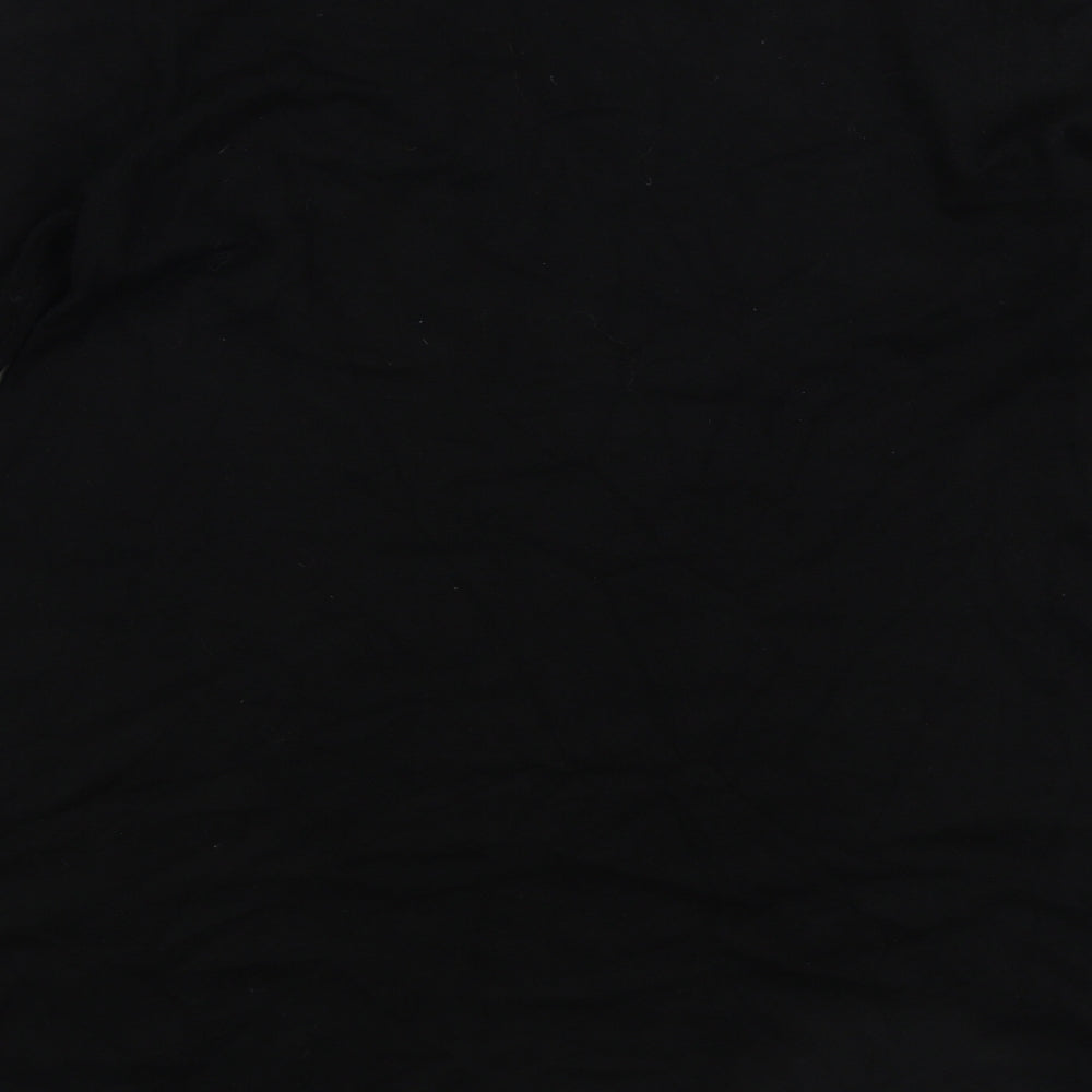 Roman Womens Black Boat Neck Viscose Pullover Jumper Size 14 - Stars