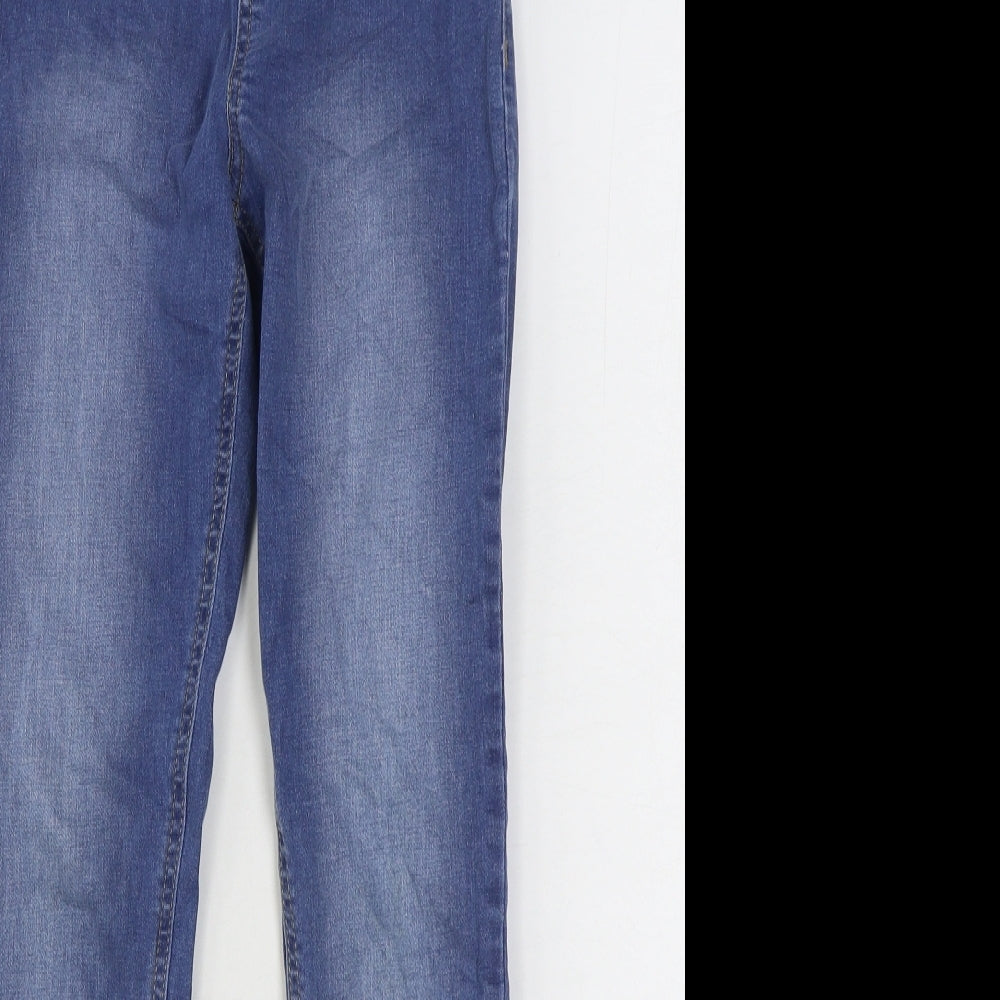 Mayoral Boys Blue Cotton Skinny Jeans Size 9 Years Regular Pullover