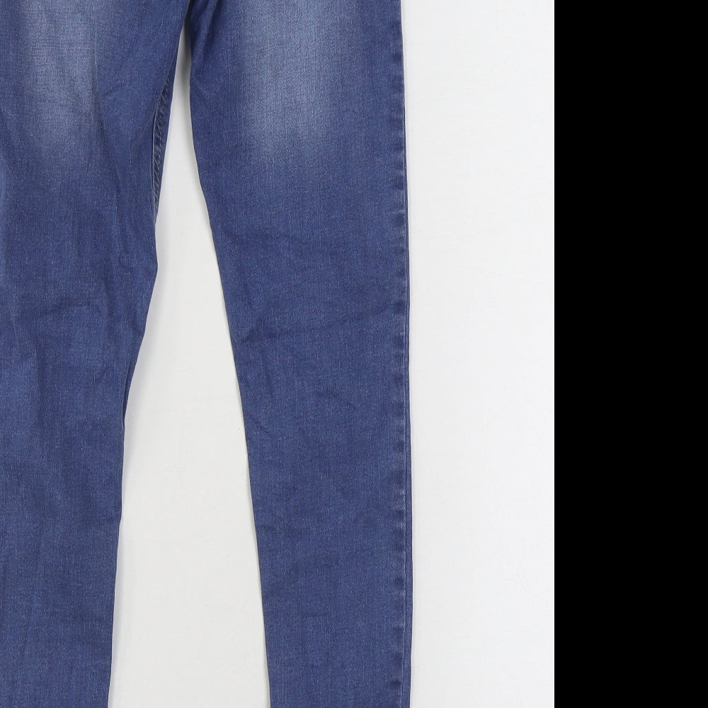 Mayoral Boys Blue Cotton Skinny Jeans Size 9 Years Regular Pullover