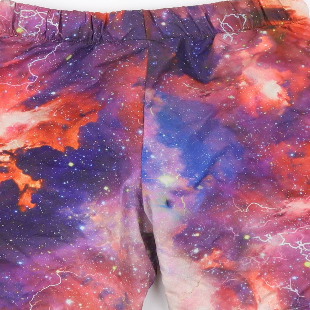 Hype Boys Multicoloured Geometric Polyester Cargo Shorts Size 11-12 Years Regular Drawstring - Swimming shorts