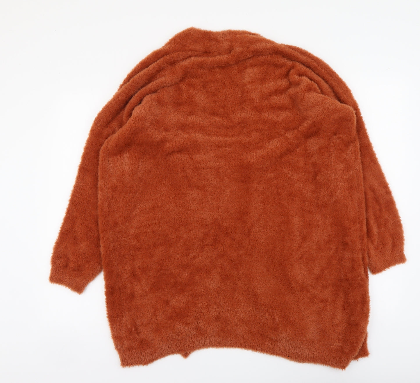 Luisa Ricci Womens Red V-Neck Polyimide Cardigan Jumper Size S