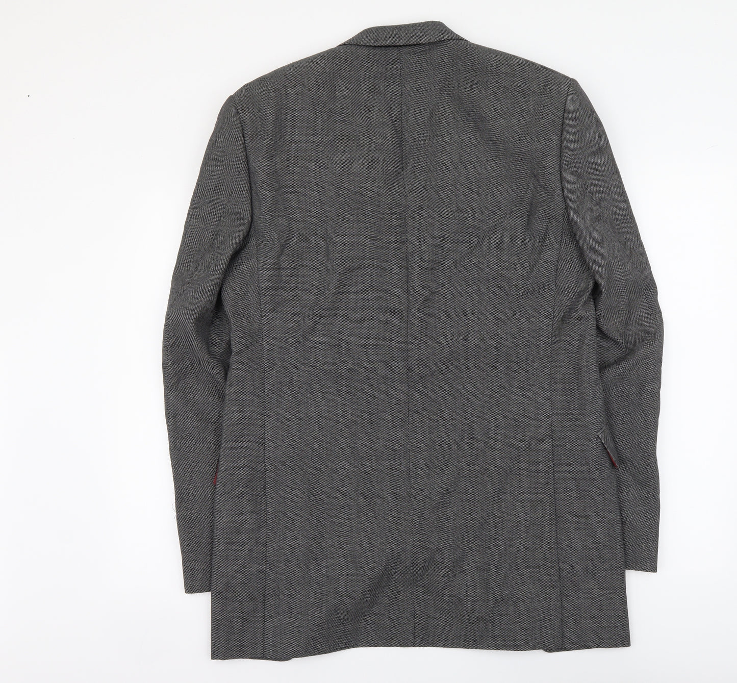 Marks and Spencer Mens Grey Wool Jacket Suit Jacket Size L