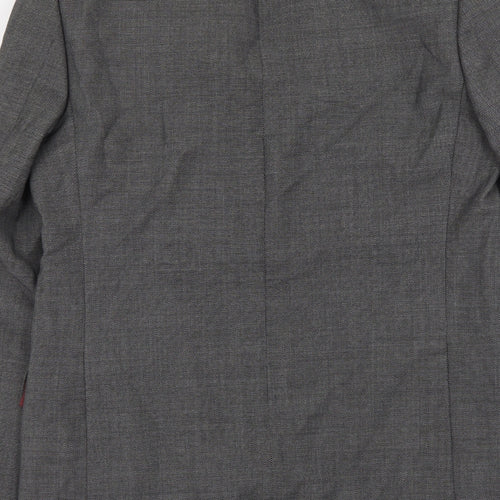 Marks and Spencer Mens Grey Wool Jacket Suit Jacket Size L