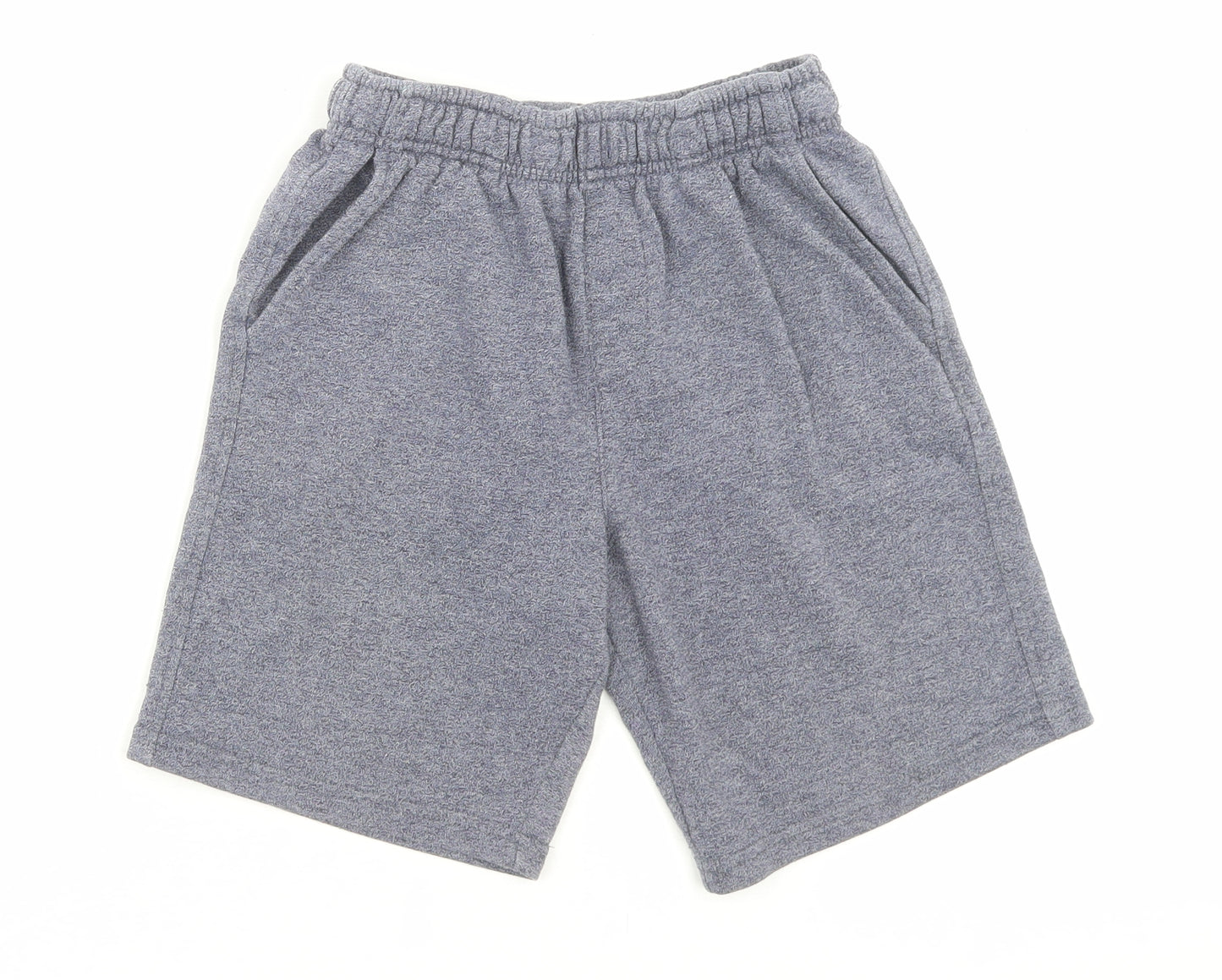 George Boys Blue Cotton Sweat Shorts Size 9-10 Years Regular
