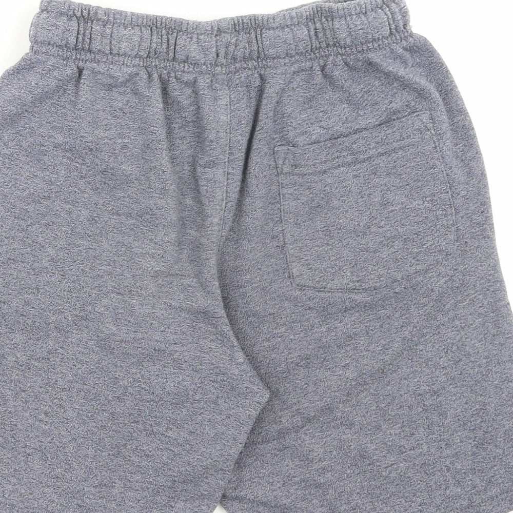 George Boys Blue Cotton Sweat Shorts Size 9-10 Years Regular