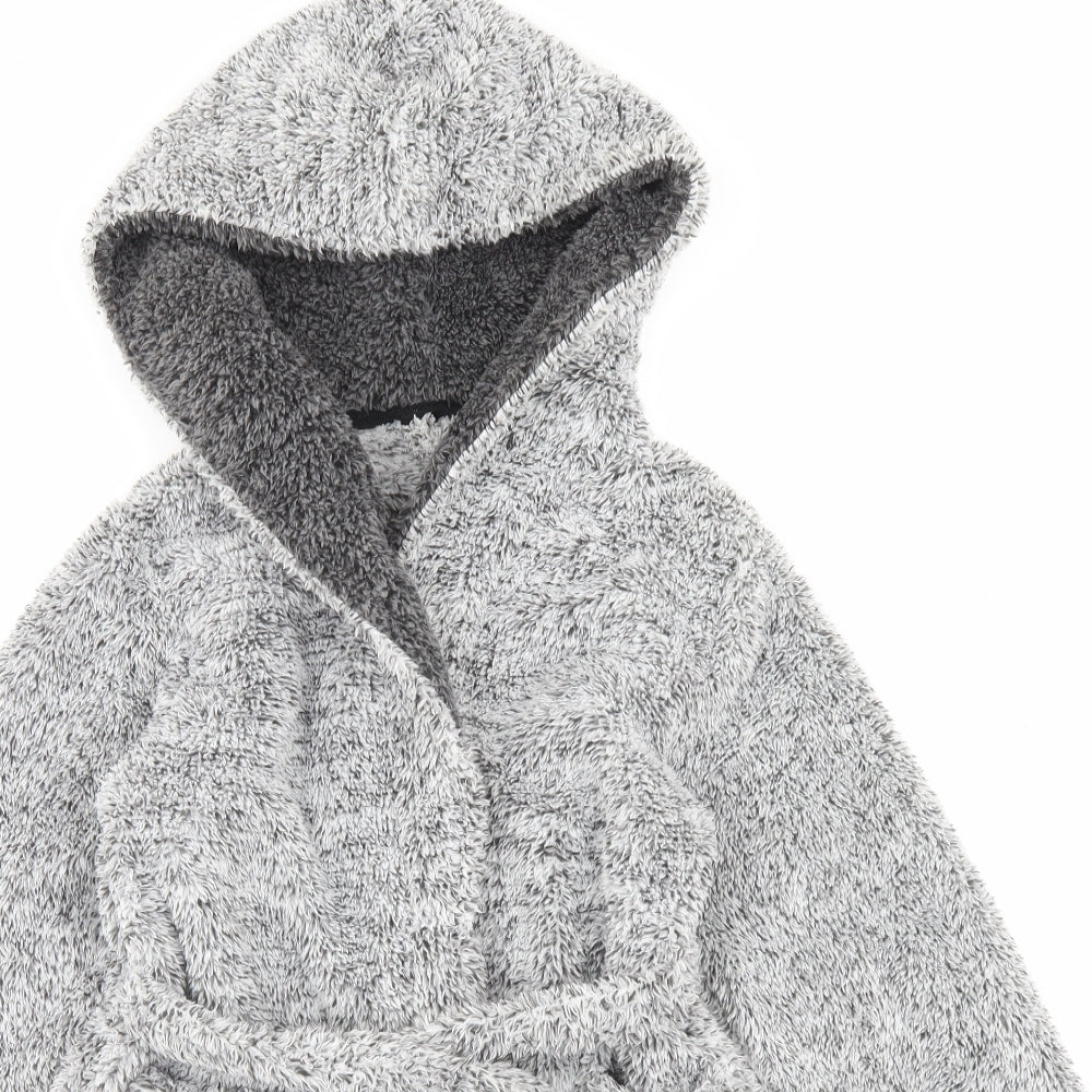 Nutmeg Boys Grey Polyester Gown Size 8-9 Years Tie
