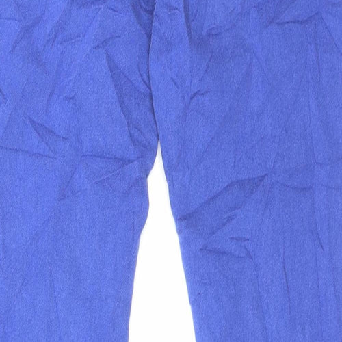 Dorothy Perkins Womens Purple Cotton Skinny Jeans Size 12 L29 in Regular Button