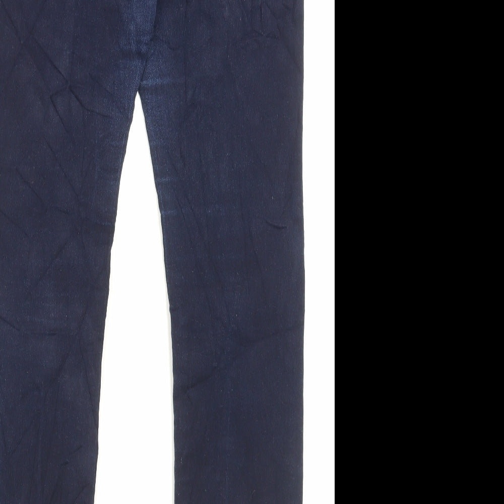 C&X 82 Womens Blue Cotton Straight Jeans Size 20 L30 in Regular Button