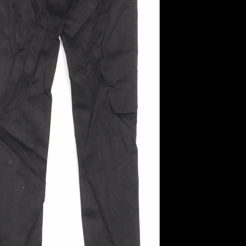 Ware Denim Womens Black Cotton Skinny Jeans Size 10 L29 in Regular Button