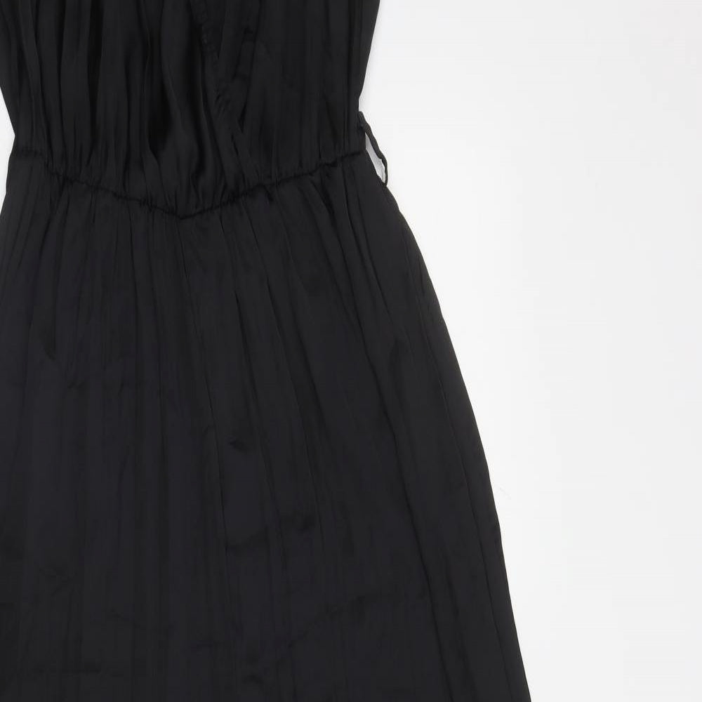 Zara Womens Black Jumpsuit One-Piece Size M L28 in Pullover