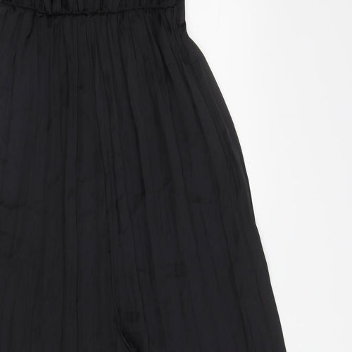 Zara Womens Black Jumpsuit One-Piece Size M L28 in Pullover