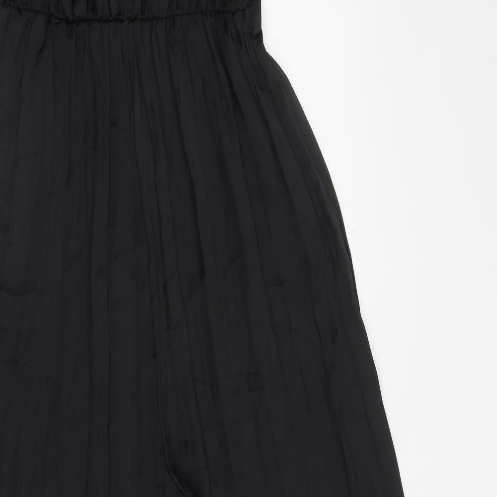 Zara Womens Black Jumpsuit One-Piece Size M L28 in Pullover