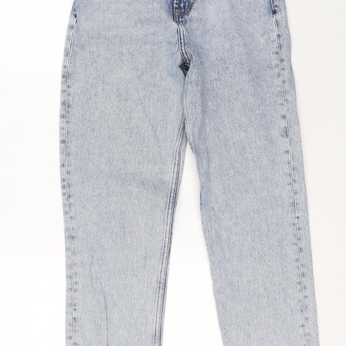 COLLUSION Womens Blue Cotton Skinny Jeans Size 28 in L26 in Regular Zip