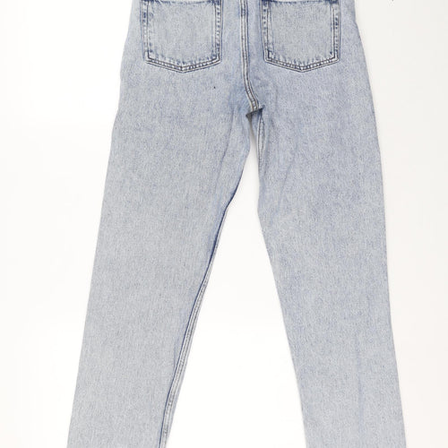 COLLUSION Womens Blue Cotton Skinny Jeans Size 28 in L26 in Regular Zip