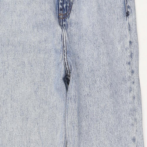 COLLUSION Womens Blue Cotton Skinny Jeans Size 28 in L26 in Regular Zip