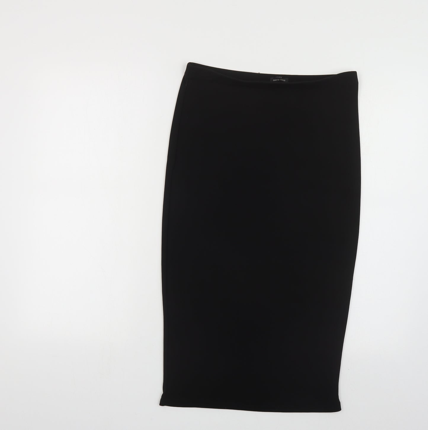 River Island Womens Blue Polyester Straight & Pencil Skirt Size 12