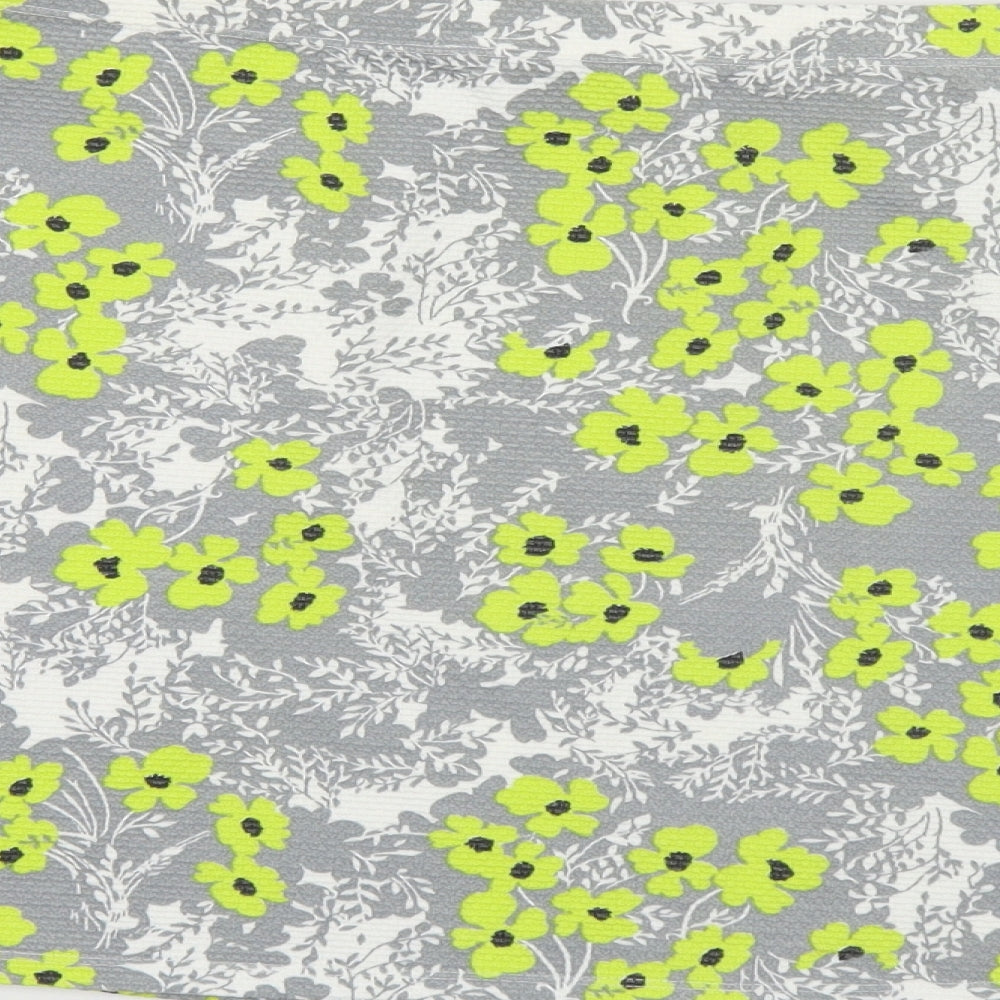 TU Womens Multicoloured Floral Polyester Mini Skirt Size 16