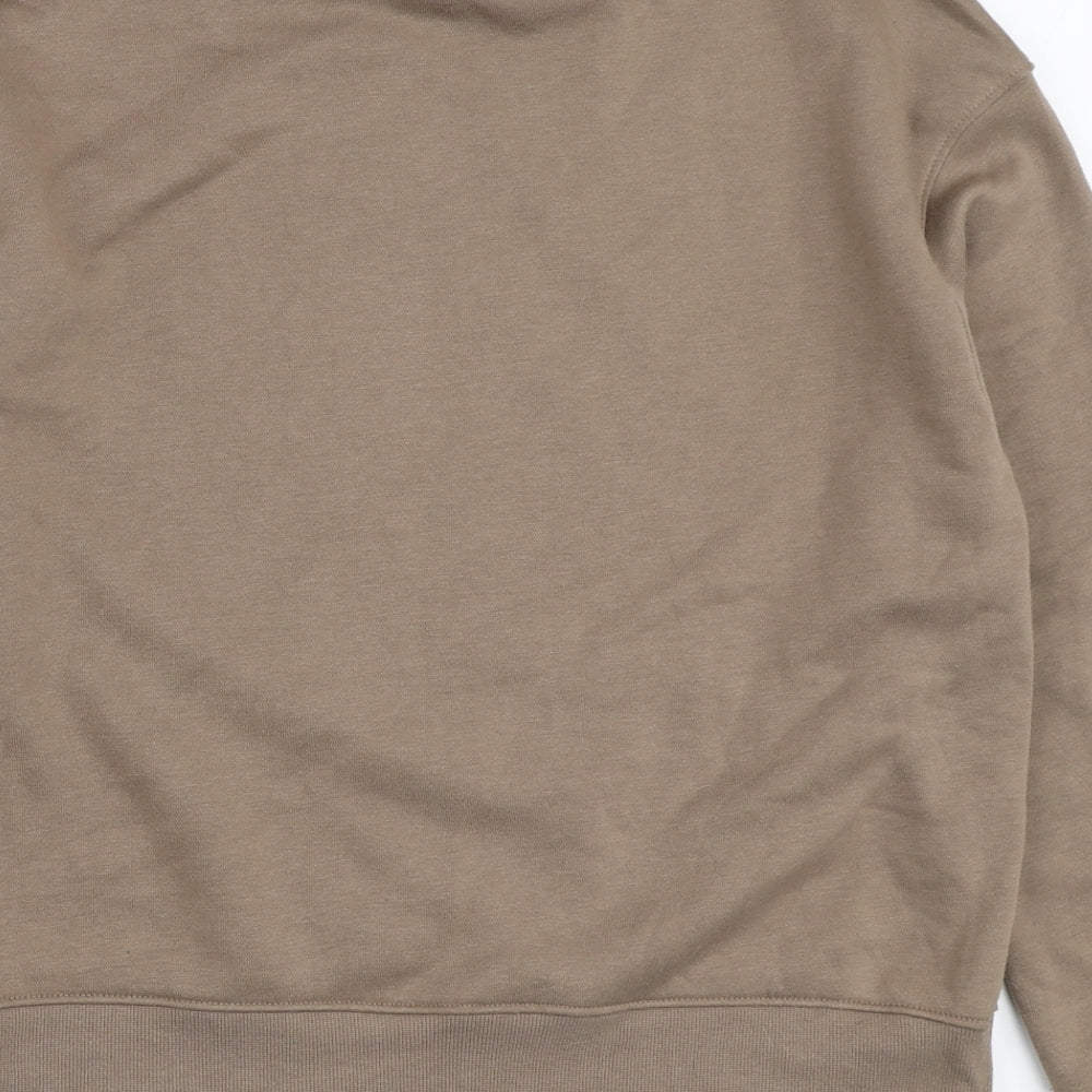 Primark Womens Brown Polyester Pullover Sweatshirt Size M Pullover