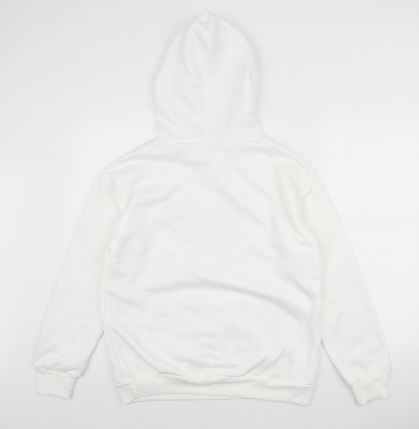 SheIn Womens White Polyester Pullover Hoodie Size M Pullover - Brooklyn New York
