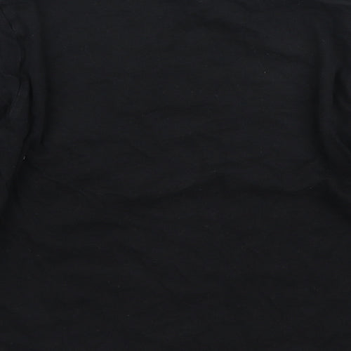 Zara Boys Black Cotton Pullover T-Shirt Size 8 Years Round Neck Pullover - Star Wars