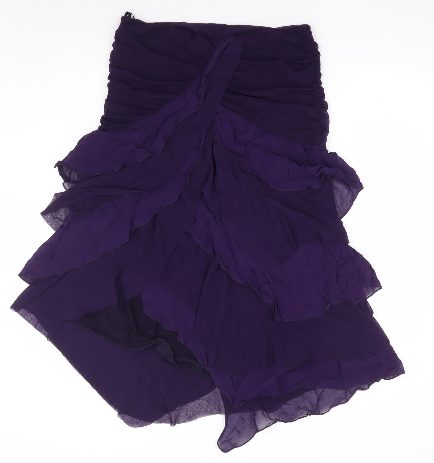 Per Una Womens Purple Polyamide A-Line Size 16 Off the Shoulder Pullover