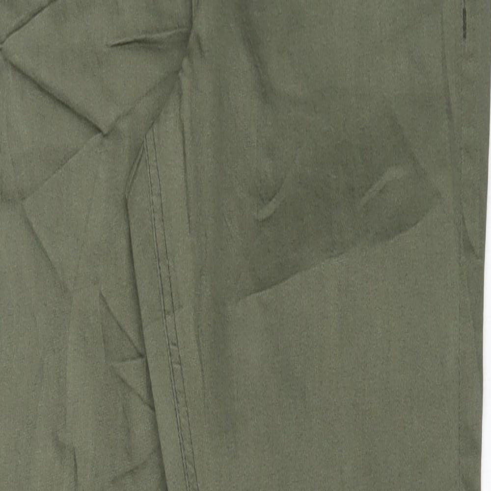 Marks and Spencer Womens Green Cotton Jegging Jeans Size 12 L29 in Regular