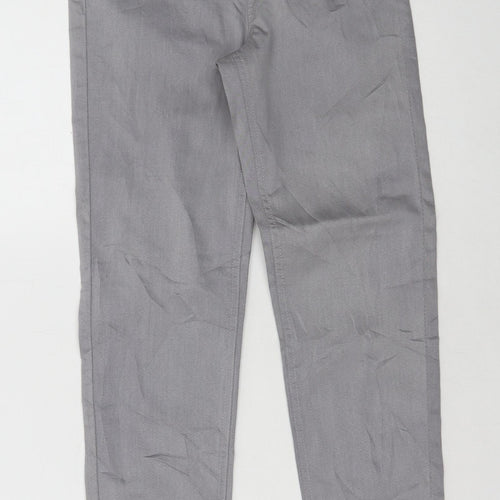 Marks and Spencer Womens Grey Cotton Jegging Jeans Size 6 L29 in Regular