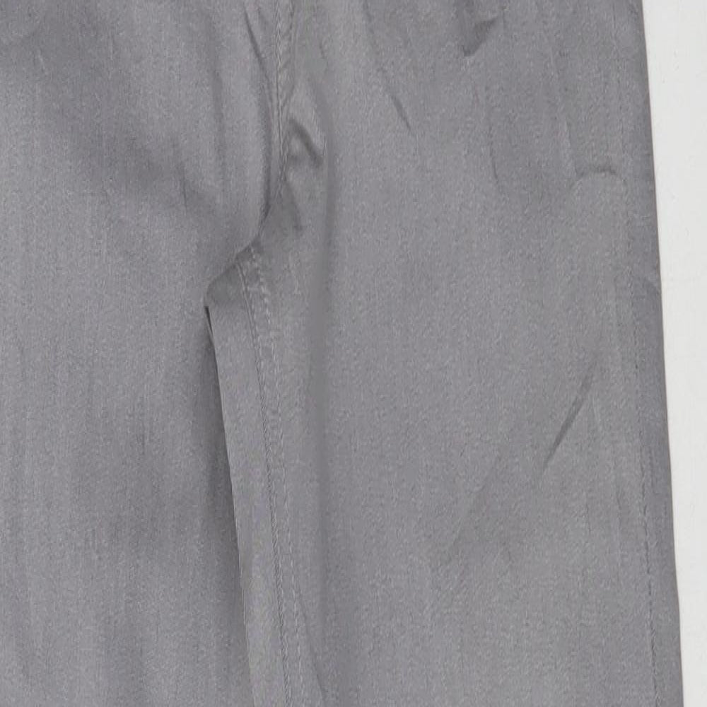 Marks and Spencer Womens Grey Cotton Jegging Jeans Size 6 L29 in Regular