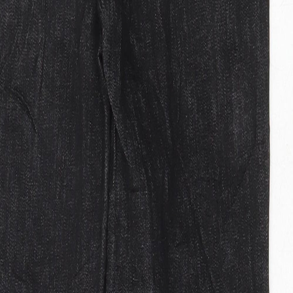 Marks and Spencer Womens Black Cotton Skinny Jeans Size 6 L29 in Regular Button