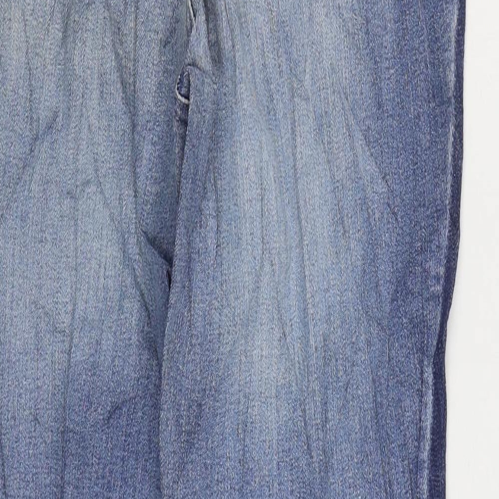 Blooming Marvelous Womens Blue Cotton Jegging Jeans Size 14 L28 in Regular