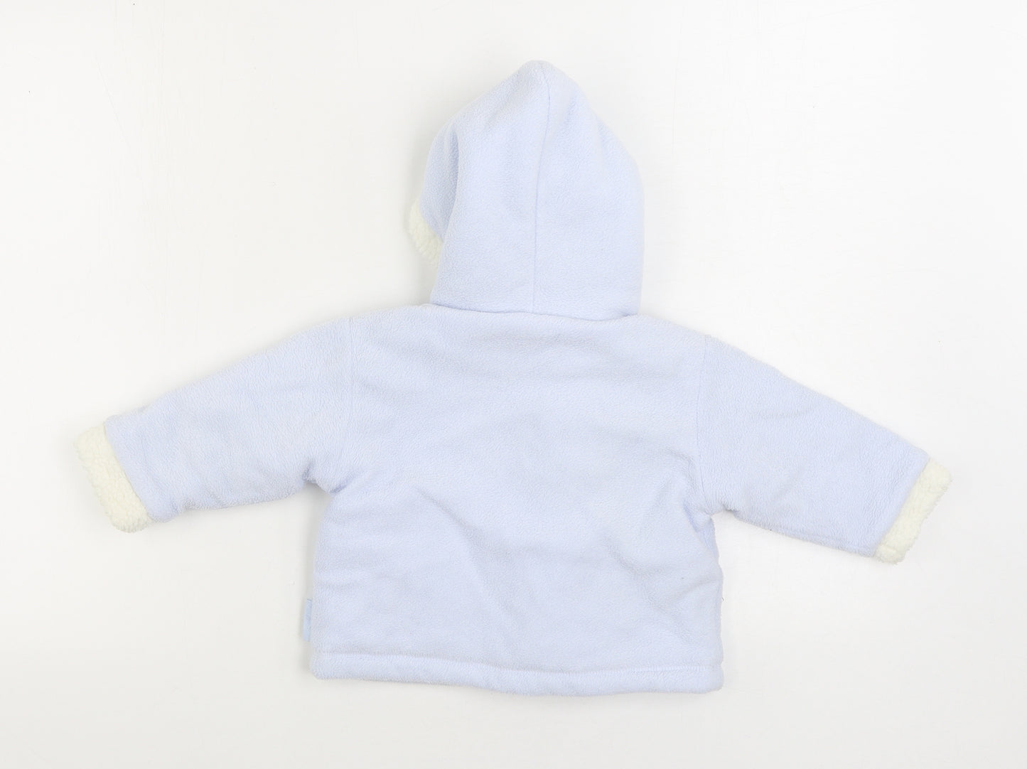 Bebe Bonito Boys Blue Jacket Size 6-9 Months Zip