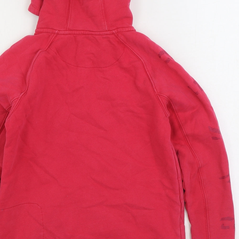 Ted Baker Girls Pink Cotton Pullover Hoodie Size 11-12 Years Pullover