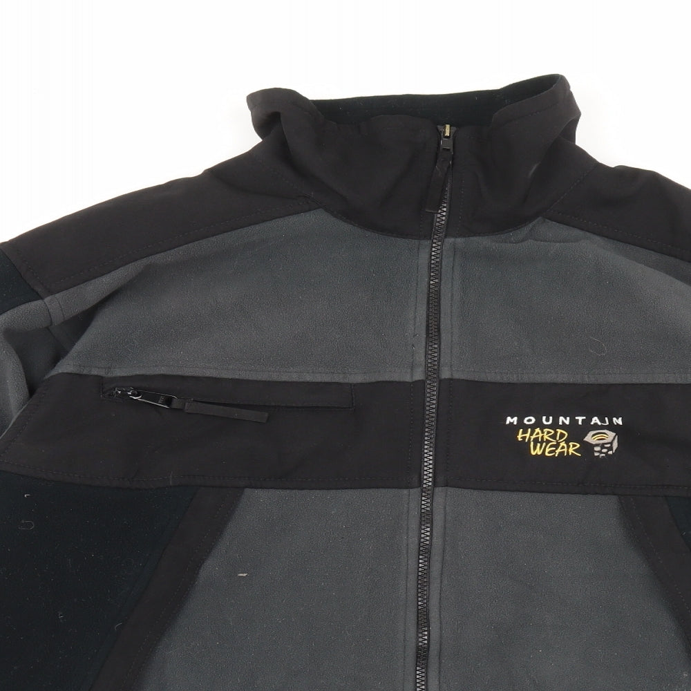 Mountain Hardwear Mens Black Jacket Size XL Zip