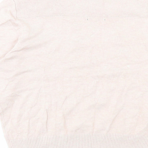Roman Womens Pink Boat Neck Viscose Pullover Jumper Size 18