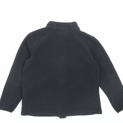 Helly Hansen Boys Black Basic Jacket Jacket Size 8 Years Zip