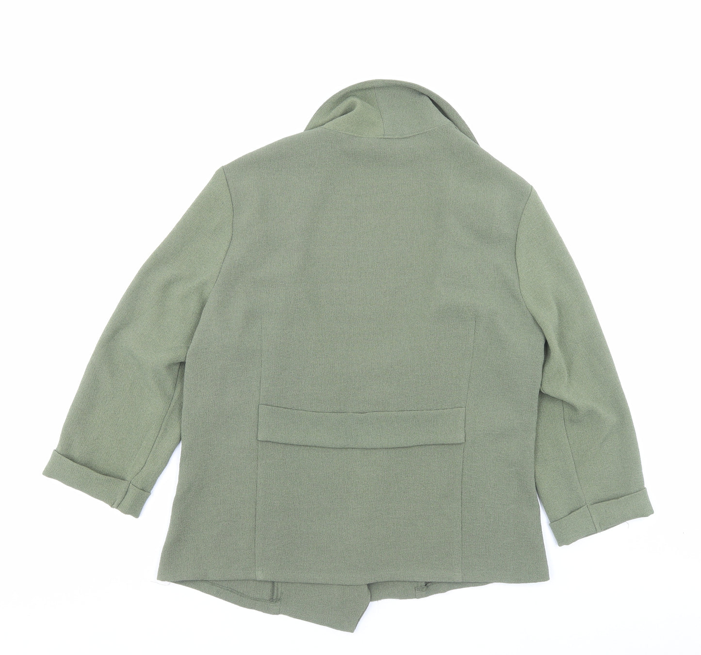 Wallis Womens Green Jacket Blazer Size 14