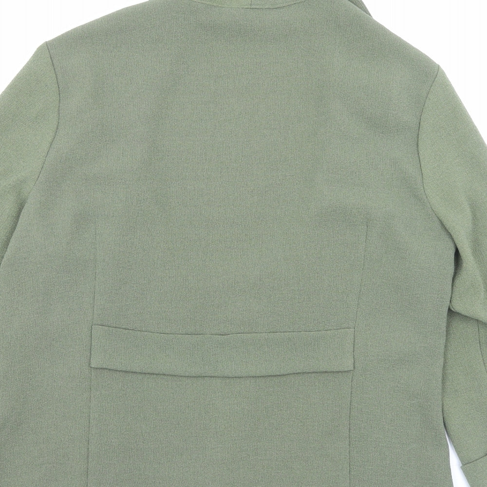 Wallis Womens Green Jacket Blazer Size 14