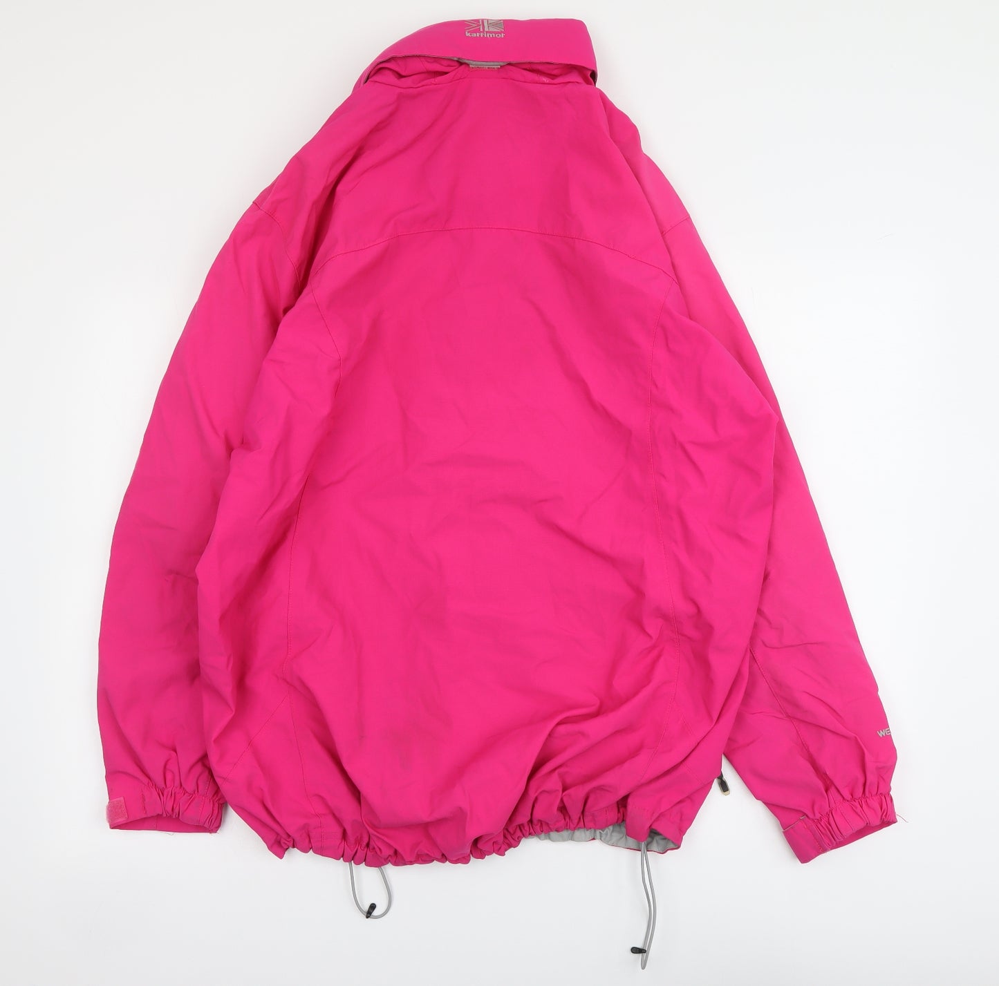 Karrimor Womens Pink Rain Coat Coat Size 16 Zip