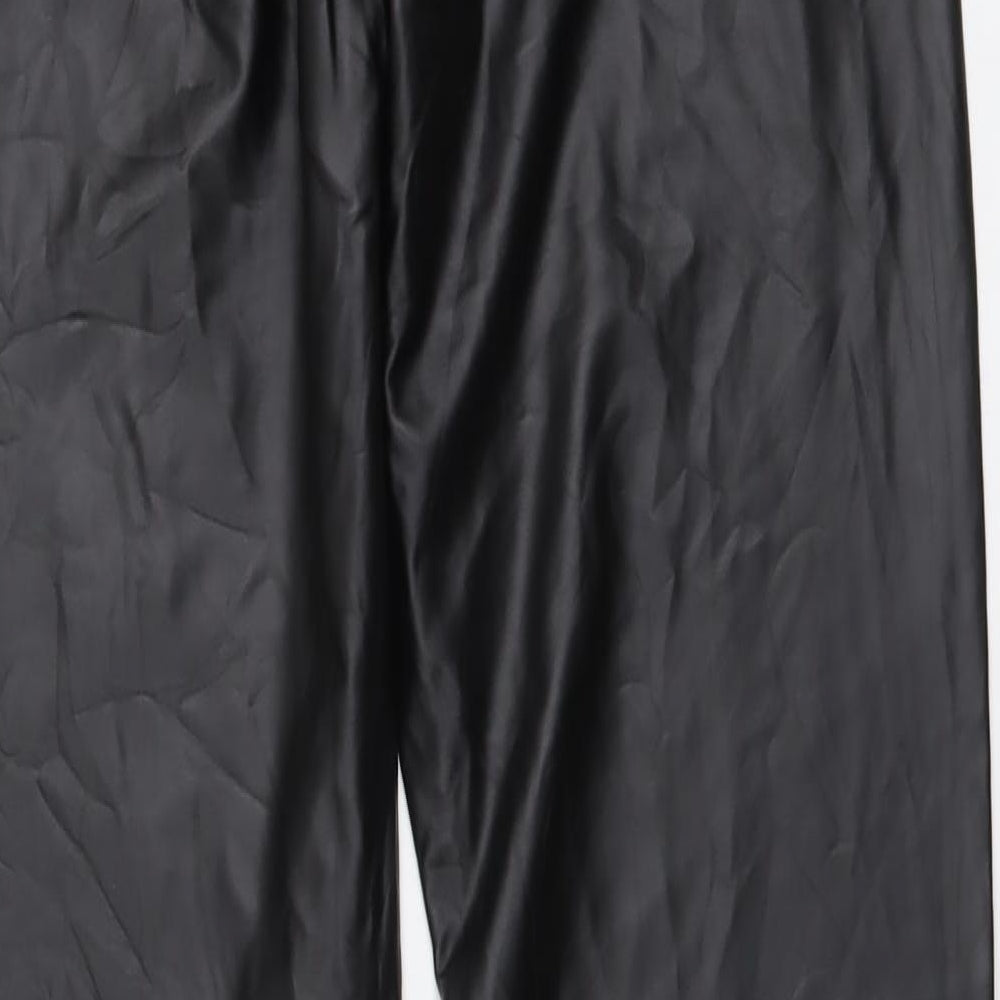 Primark Womens Black Polyurethane Jegging Leggings Size XS L29 in