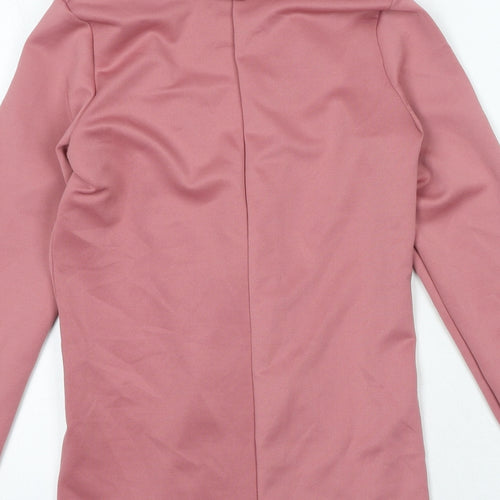 I SAW IT FIRST Womens Pink Jacket Blazer Size 6