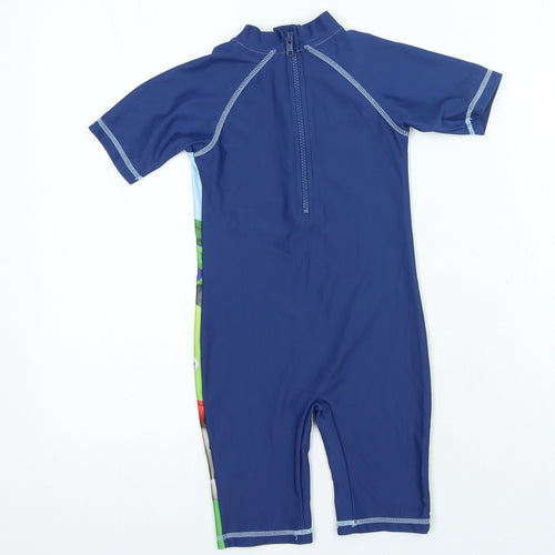 Nickelodeon Boys Blue Snowsuit Size 4 Years Zip - Swimsuit Paw Patrol