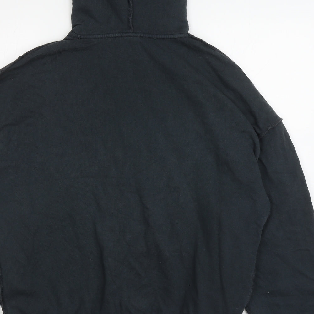 Sisters + Seekers Womens Grey Cotton Pullover Hoodie Size 8 Pullover