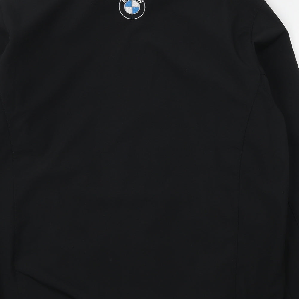BMW Mens Black Jacket Size XL Zip