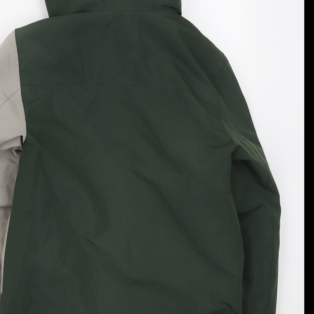 Crane Boys Green Ski Jacket Coat Size 9-10 Years Zip