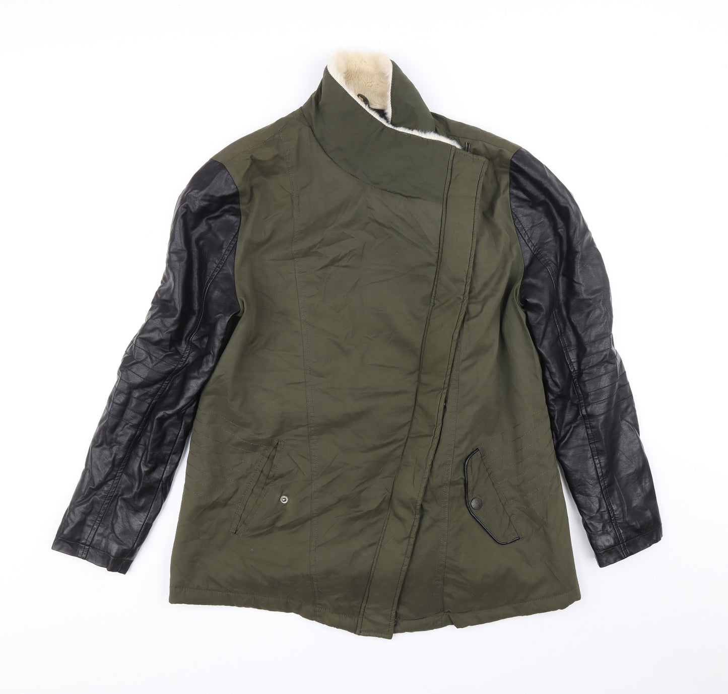 Atmosphere Womens Green Jacket Size 16 Zip