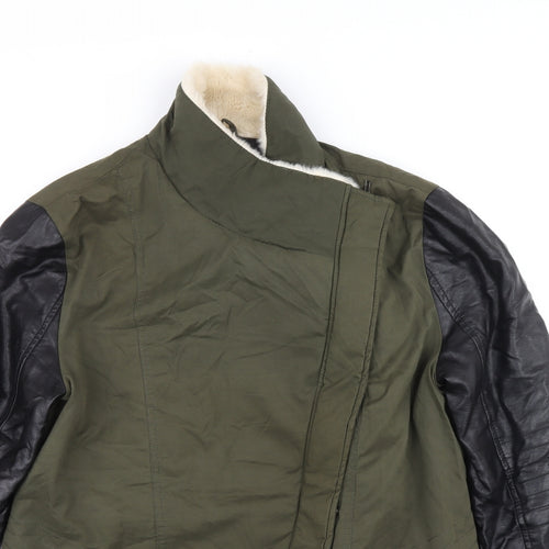 Atmosphere Womens Green Jacket Size 16 Zip