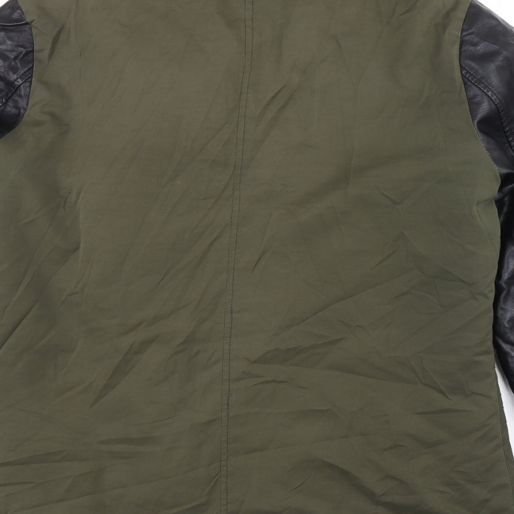 Atmosphere Womens Green Jacket Size 16 Zip