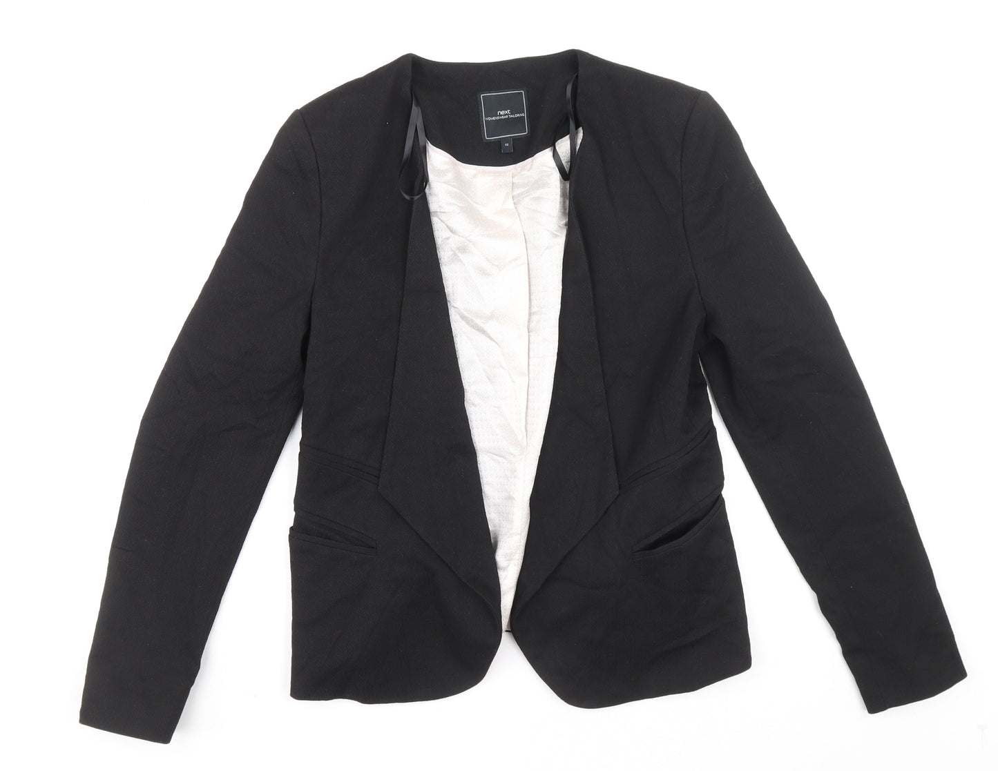 NEXT Womens Black Jacket Blazer Size 12