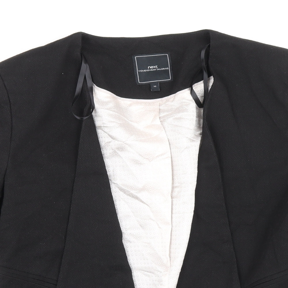NEXT Womens Black Jacket Blazer Size 12